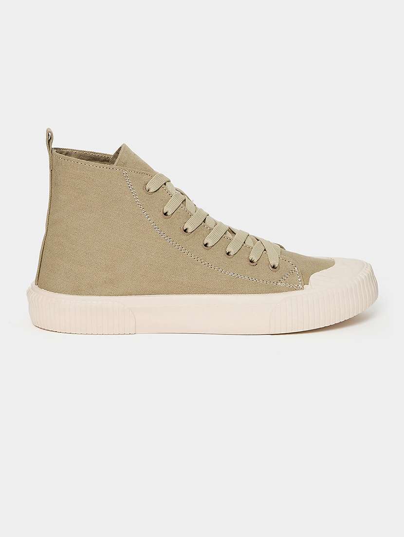 men beige lace up sneaker  - 21673705 -  Standard Image - 1