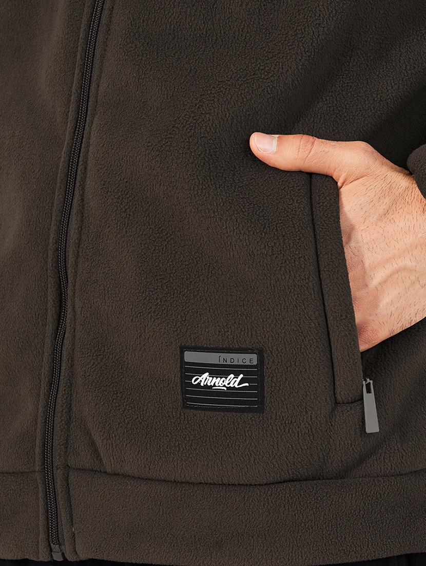 men long sleeves solid casual jacket - 21673712 - Standard Image - 4
