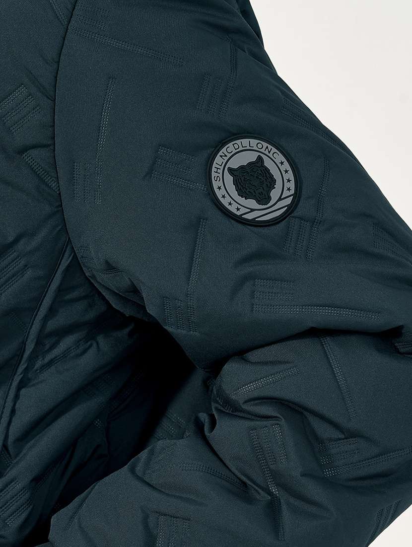 men long sleeve solid puffer jacket - 21673714 -  Standard Image - 4