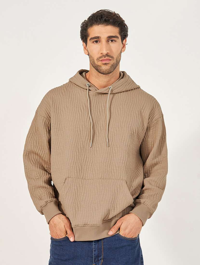 men long sleeve plain sweatshirt - 21673722 - Zoom Image - 0