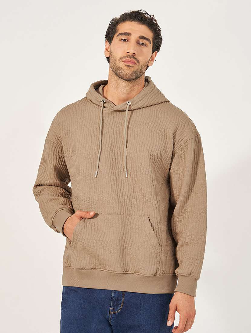 men long sleeve plain sweatshirt - 21673722 - Standard Image - 1