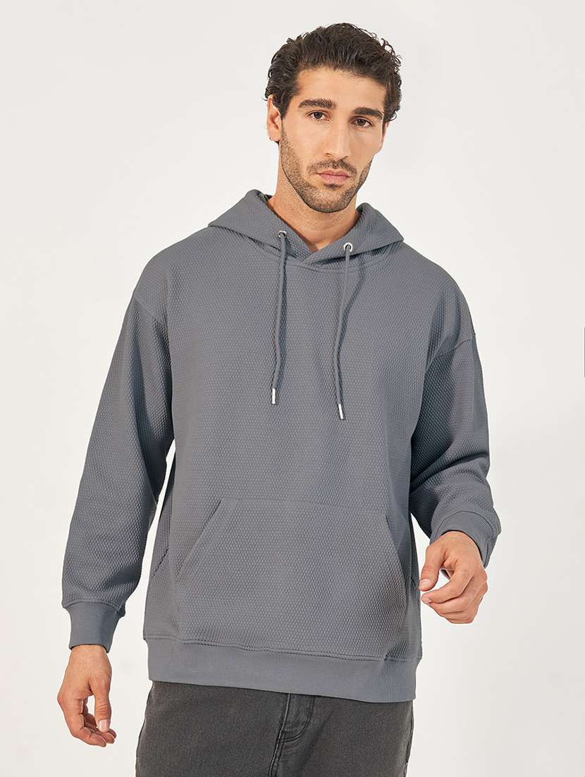 men long sleeve plain sweatshirt