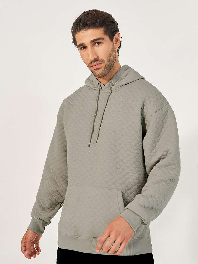 men long sleeve plain sweatshirt