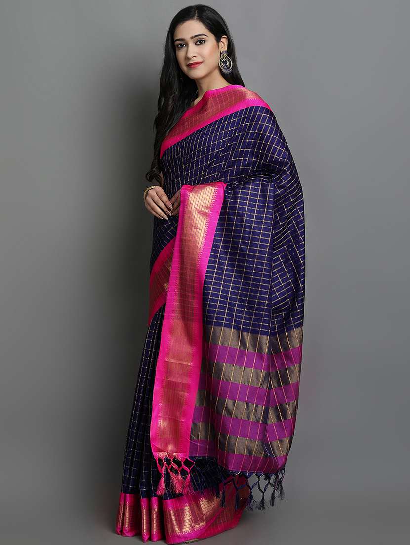 women zari work mysore saree - 21674591 -  Standard Image - 1