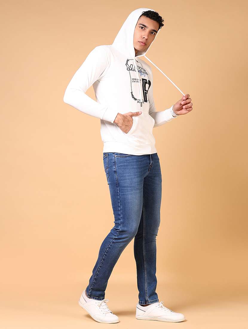 men front print long sleeve sweatshirt - 21674977 -  Standard Image - 4