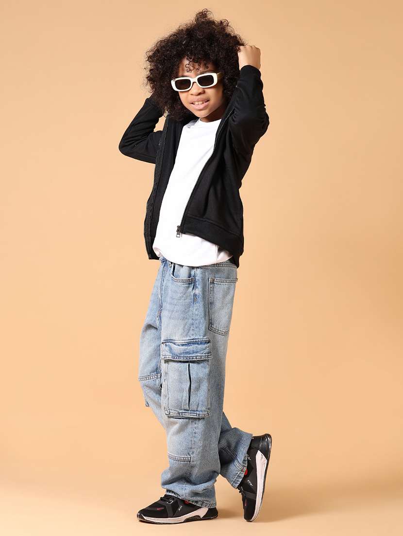 boys long sleeves placement print sweatshirt - 21675080 -  Standard Image - 4