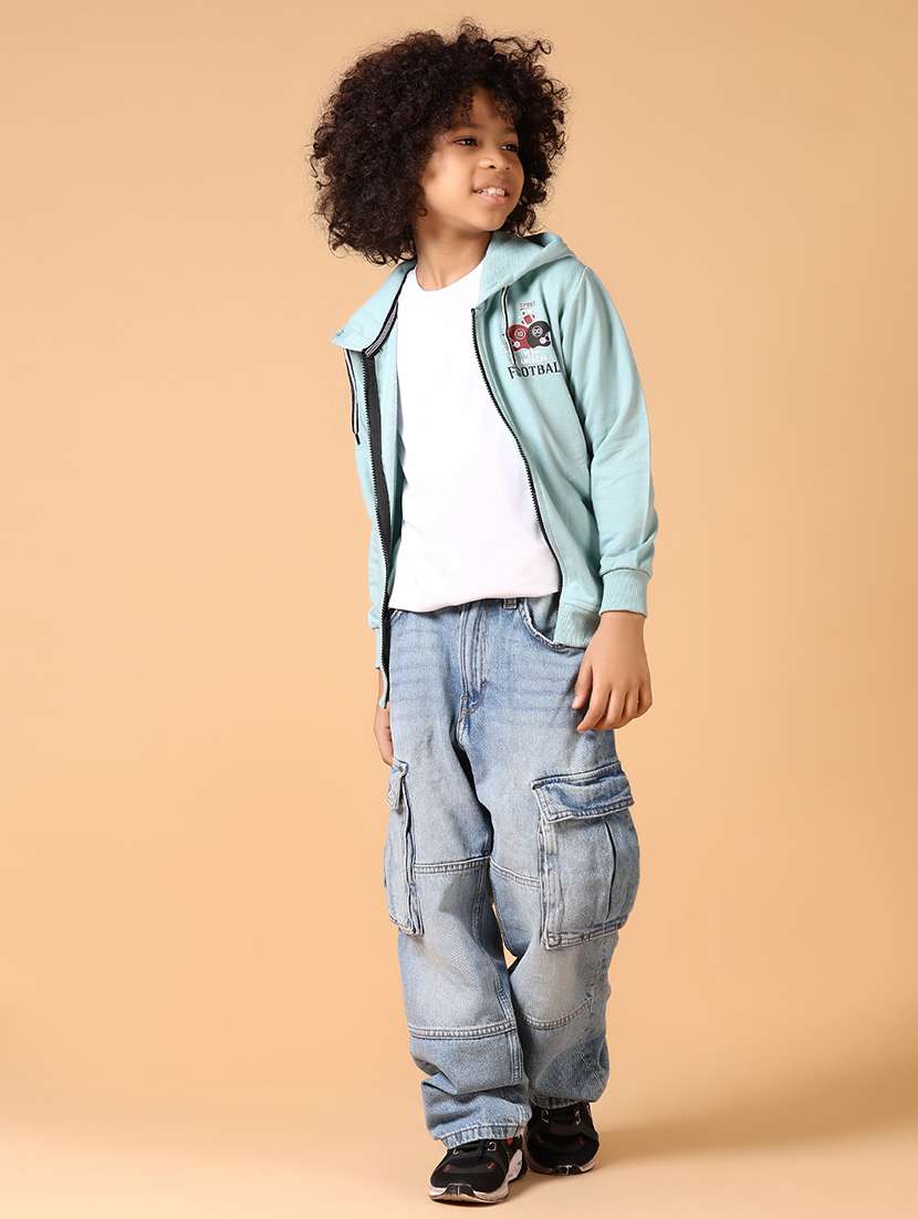 boys long sleeves placement print sweatshirt - 21675083 -  Standard Image - 4