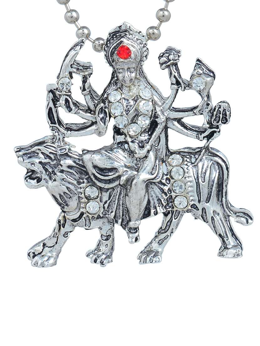 men sacred idol pendant with chain - 21675192 -  Standard Image - 1