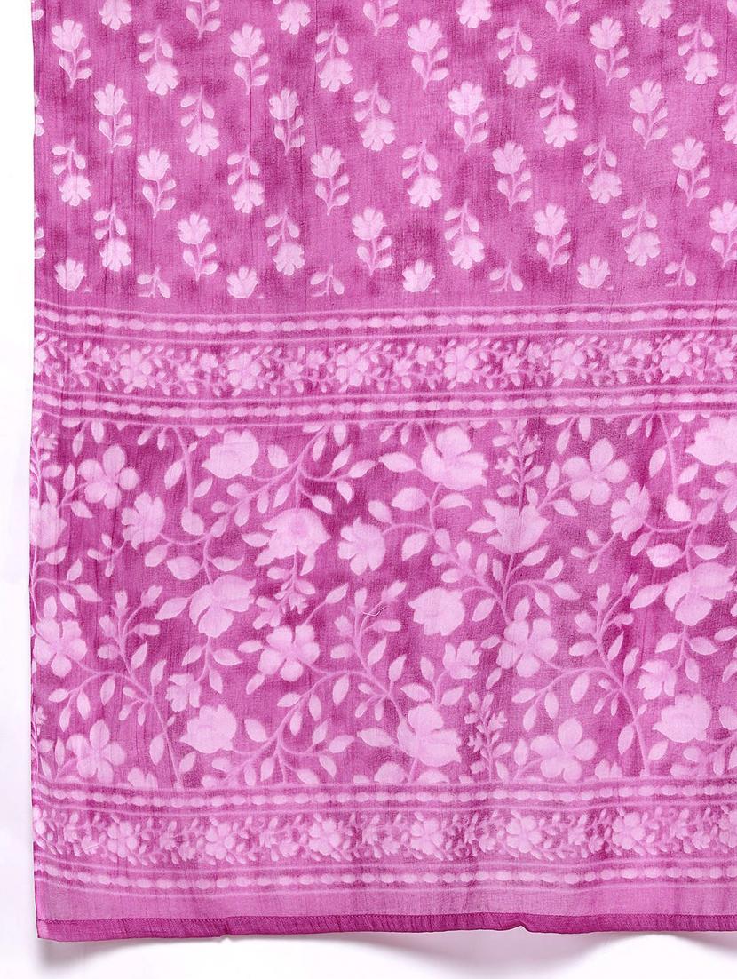 women three quarter sleeve kurta pant with dupatta set - 21675271 - Standard Image - 6
