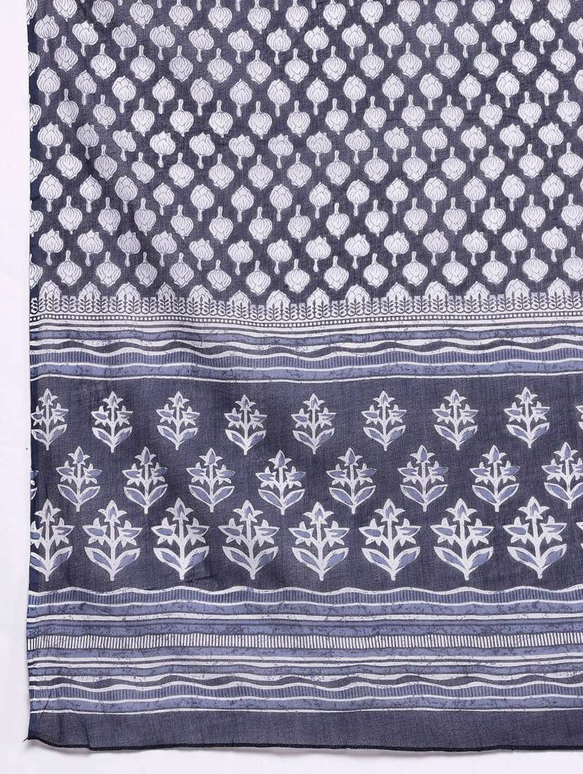 women three quarter sleeve kurta pant with dupatta set - 21675285 -  Standard Image - 6