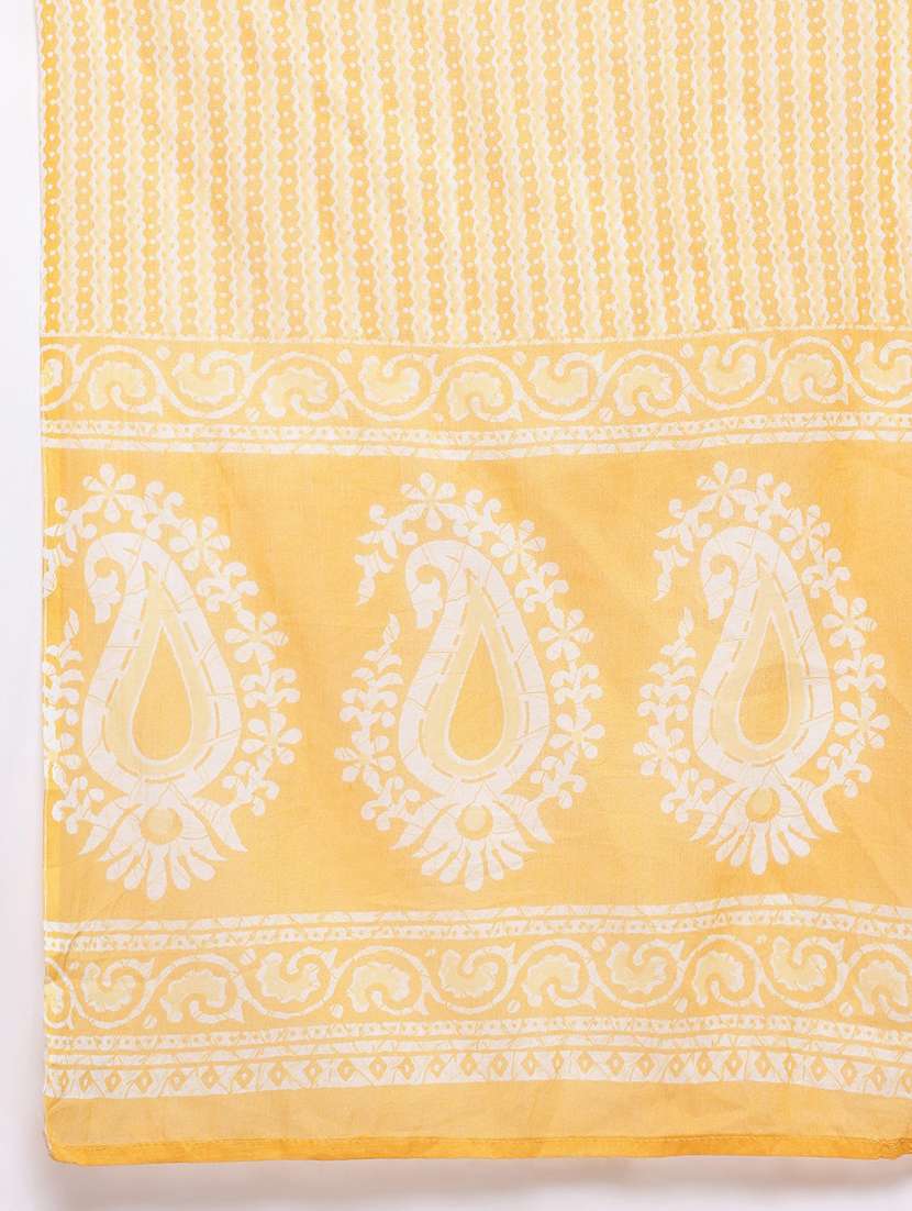 women three quarter sleeve kurta pant with dupatta set - 21675303 -  Standard Image - 6