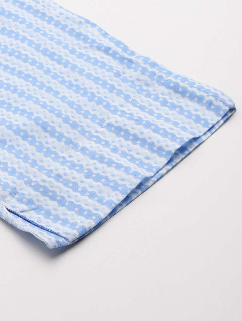 women three quarter sleeve kurta pant with dupatta set - 21675304 -  Standard Image - 6