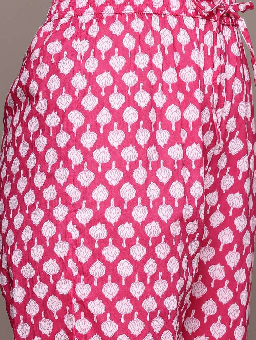 women three quarter sleeve kurta pant with dupatta set - 21675326 -  Standard Image - 6