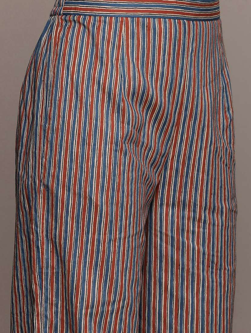 women three quarter sleeve kurta pant with dupatta set - 21675337 -  Standard Image - 6