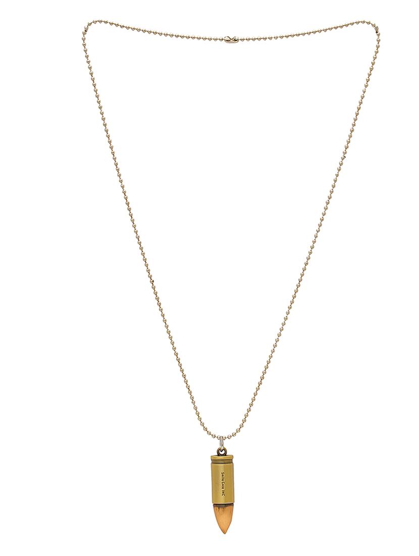 exact replica real bullet shape and size fashion chain pendant - 21675411 - Standard Image - 1