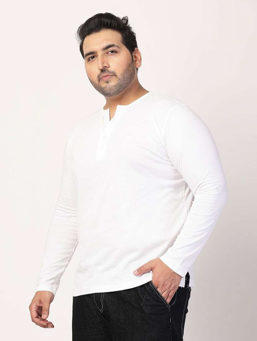 men solid plus size polo t-shirt - 21675504 -  Standard Image - 1