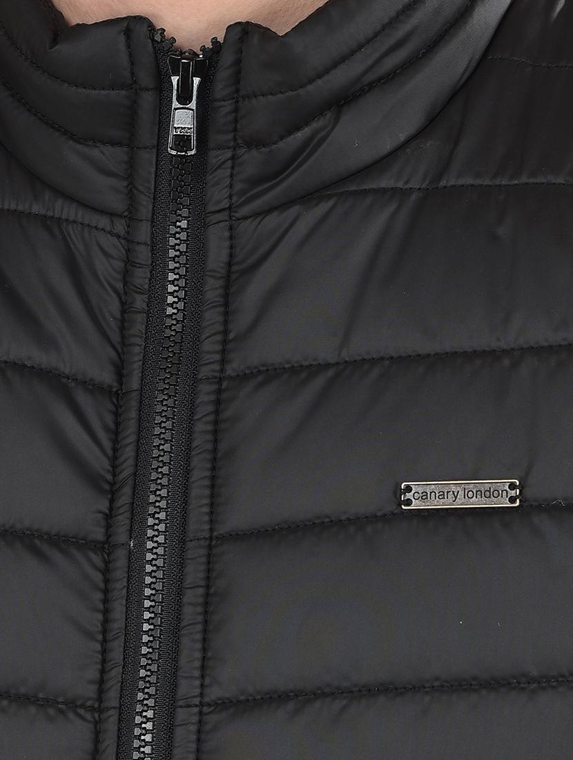 men solid sleeveless puffer jacket - 21675695 - Standard Image - 6