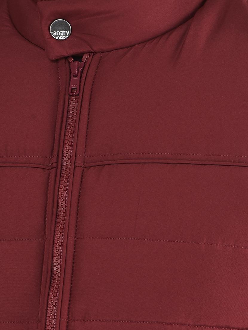 men solid long sleeve puffer jacket - 21675701 - Standard Image - 6