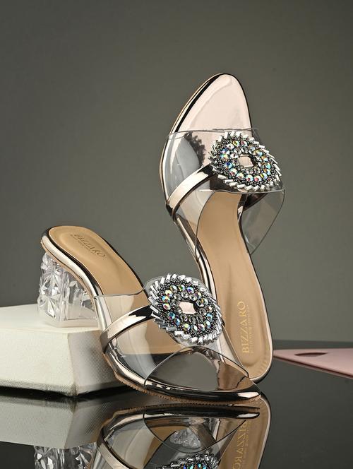 women embellished slip on sandal - 21676004 -  Standard Image - 0