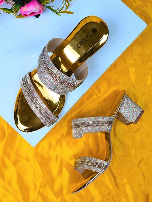 women embellished slip on sandal - 21676007 - Standard Image - 0