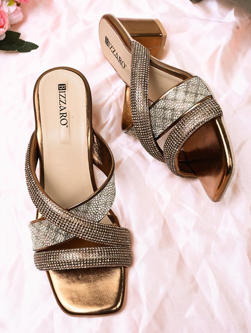 women embellished slip on sandal - 21676008 - Standard Image - 0