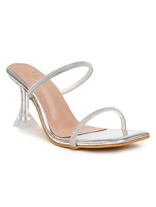 women embellished slip on sandal - 21676049 -  Standard Image - 0