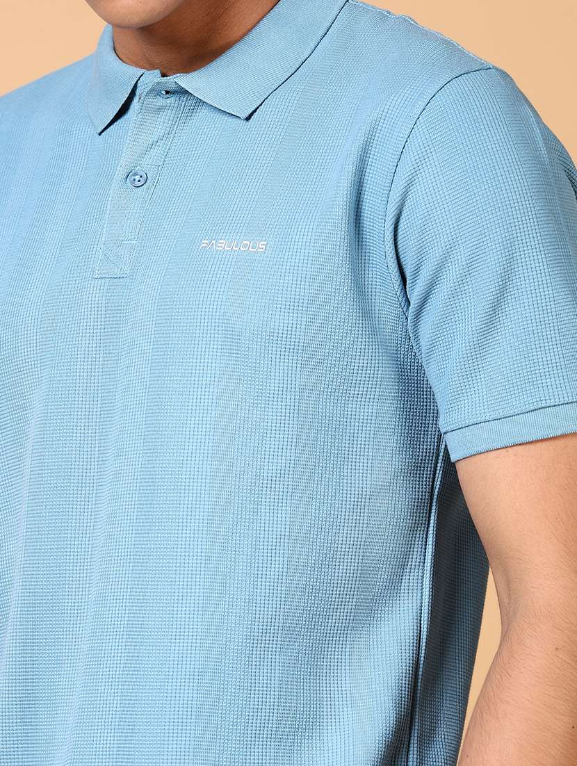 men solid short sleeve polo t-shirt - 21676262 -  Standard Image - 4