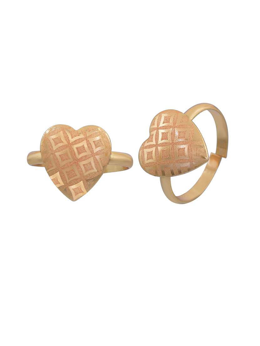 gold brass toe  ring - 21676461 -  Standard Image - 1