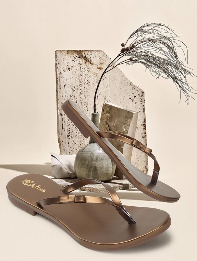 women slip on flat sandal - 21676636 -  Standard Image - 1