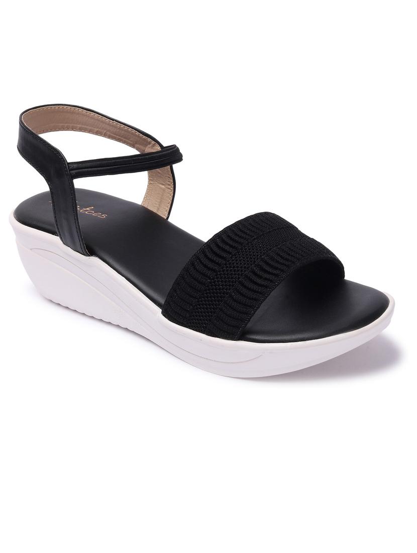 women ankle strap wedge - 21676684 - Standard Image - 1