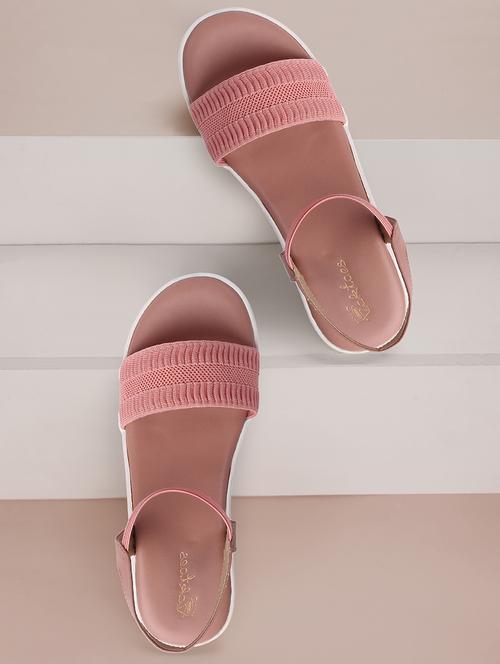 women solid back strap wedge - 21676686 -  Standard Image - 0