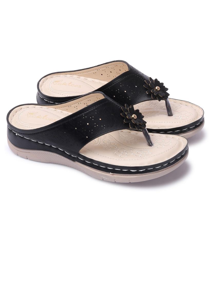 women cut work toe separator sandal - 21676709 - Standard Image - 1