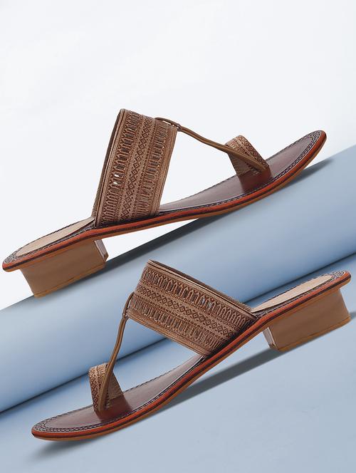 women cut work one toe sandal - 21676710 - Standard Image - 0