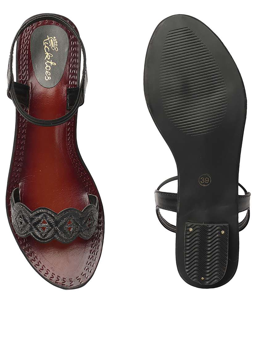 women back strap block heel sandal - 21676716 -  Standard Image - 1