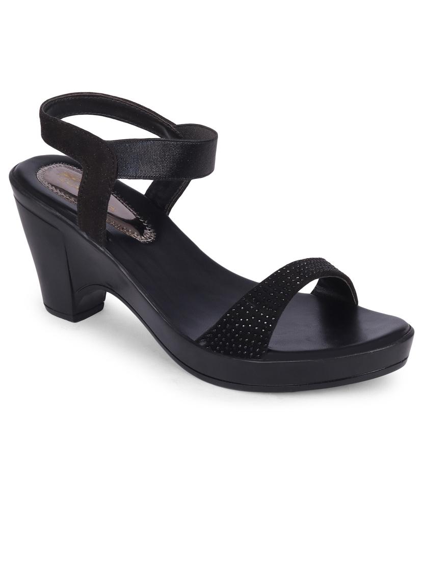 women back strap block heel sandal - 21676738 -  Zoom Image - 0