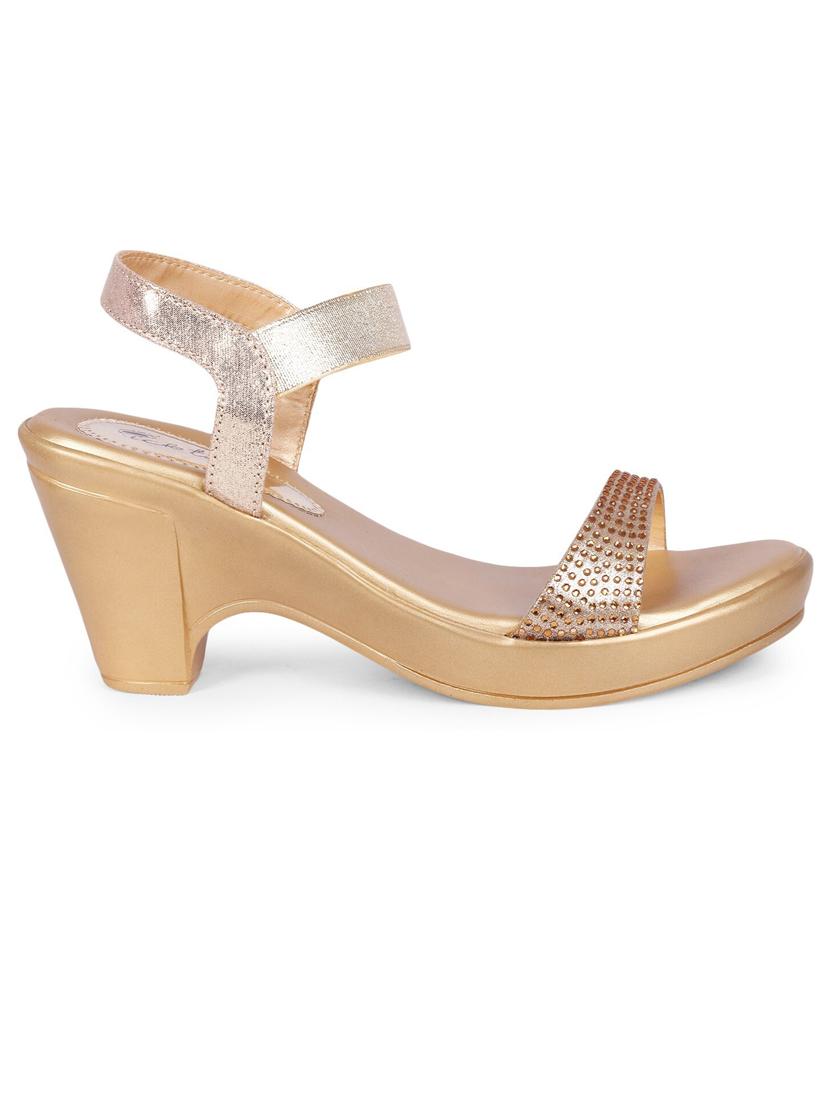 women back strap block heel sandal - 21676740 - Standard Image - 1