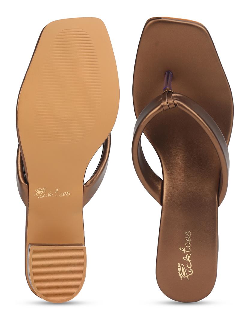 women solid toe separator sandal - 21676799 - Standard Image - 4