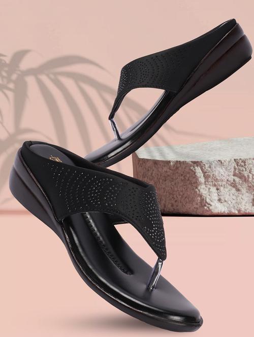 women embelished toe separator sandal - 21676813 -  Standard Image - 0
