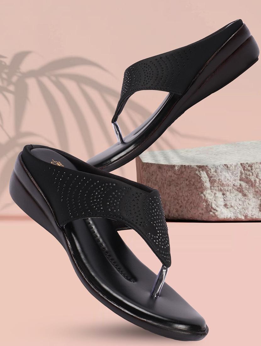 women embelished toe separator sandal - 21676813 -  Zoom Image - 0