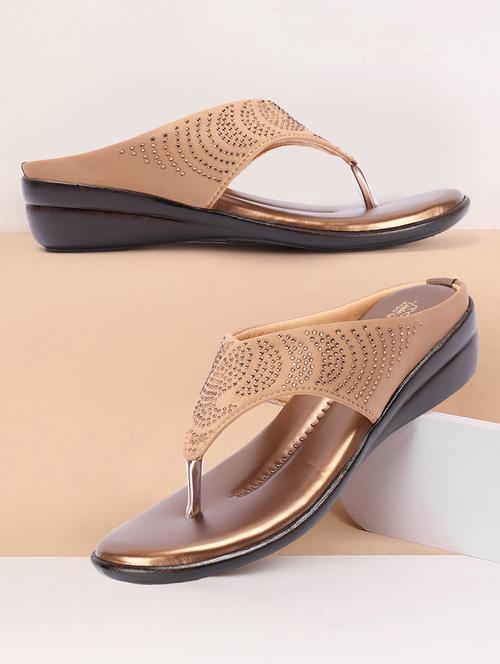 women embellished toe separator sandal - 21676814 - Standard Image - 0