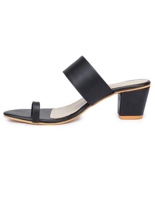 women slip on block heel sandal - 21676823 -  Standard Image - 0