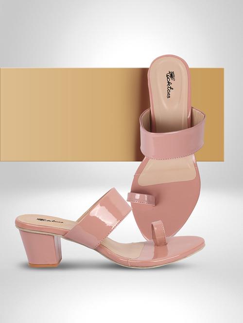 women slip on block heel sandal - 21676827 - Standard Image - 0