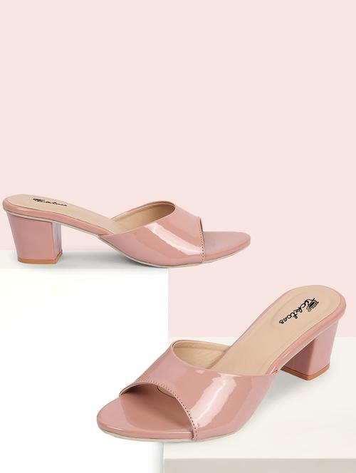 women slip on block heel sandal - 21676834 -  Standard Image - 0