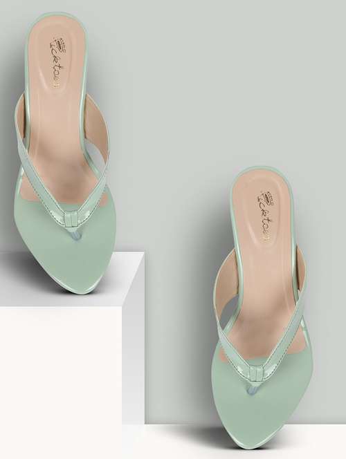 women slip on block heel sandal - 21676838 - Standard Image - 0