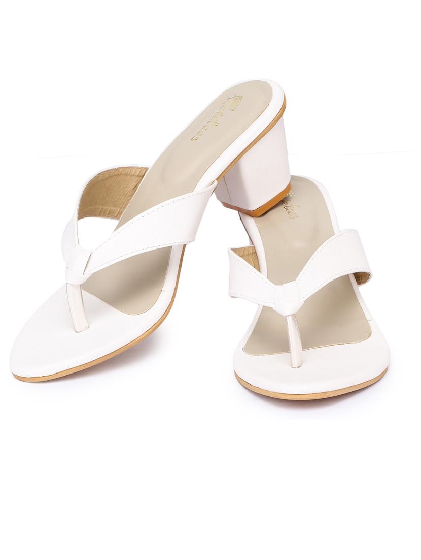 women slip on block heel sandal - 21676840 - Standard Image - 1