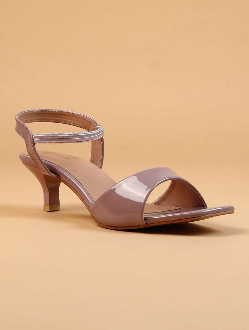 women solid ankle strap sandal - 21677127 -  Standard Image - 1