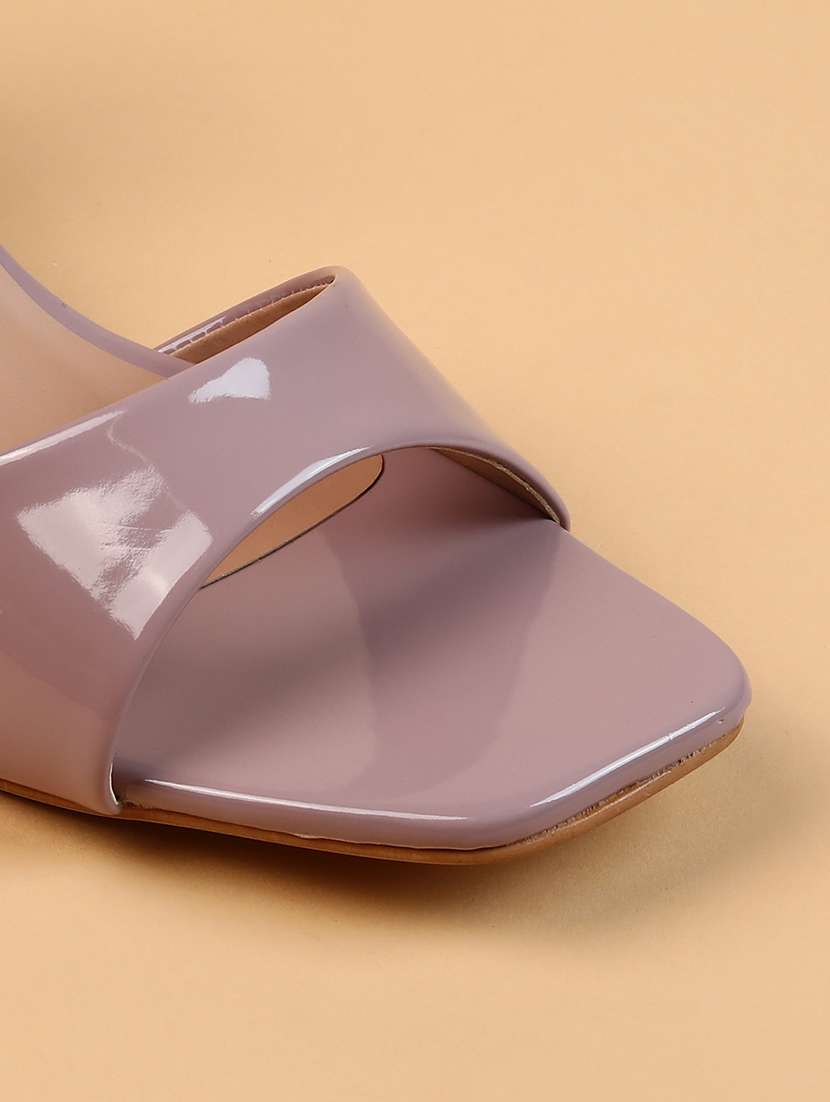 women solid ankle strap sandal - 21677127 -  Standard Image - 4