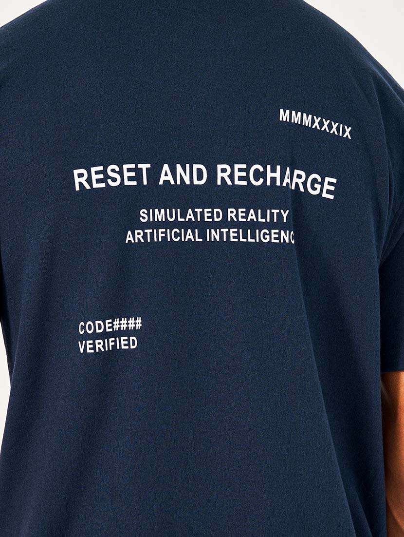 men back print cotton co-ord set - 21677532 -  Standard Image - 4