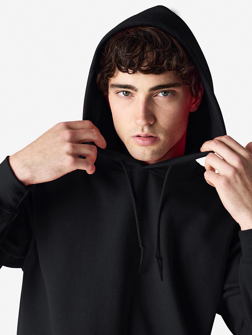 men long sleeves plain sweatshirt - 21677567 - Standard Image - 4