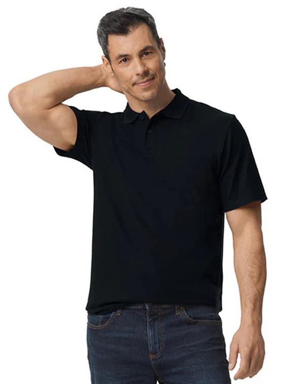 men short sleeves plain polo t-shirt - 21677570 - Zoom Image - 0